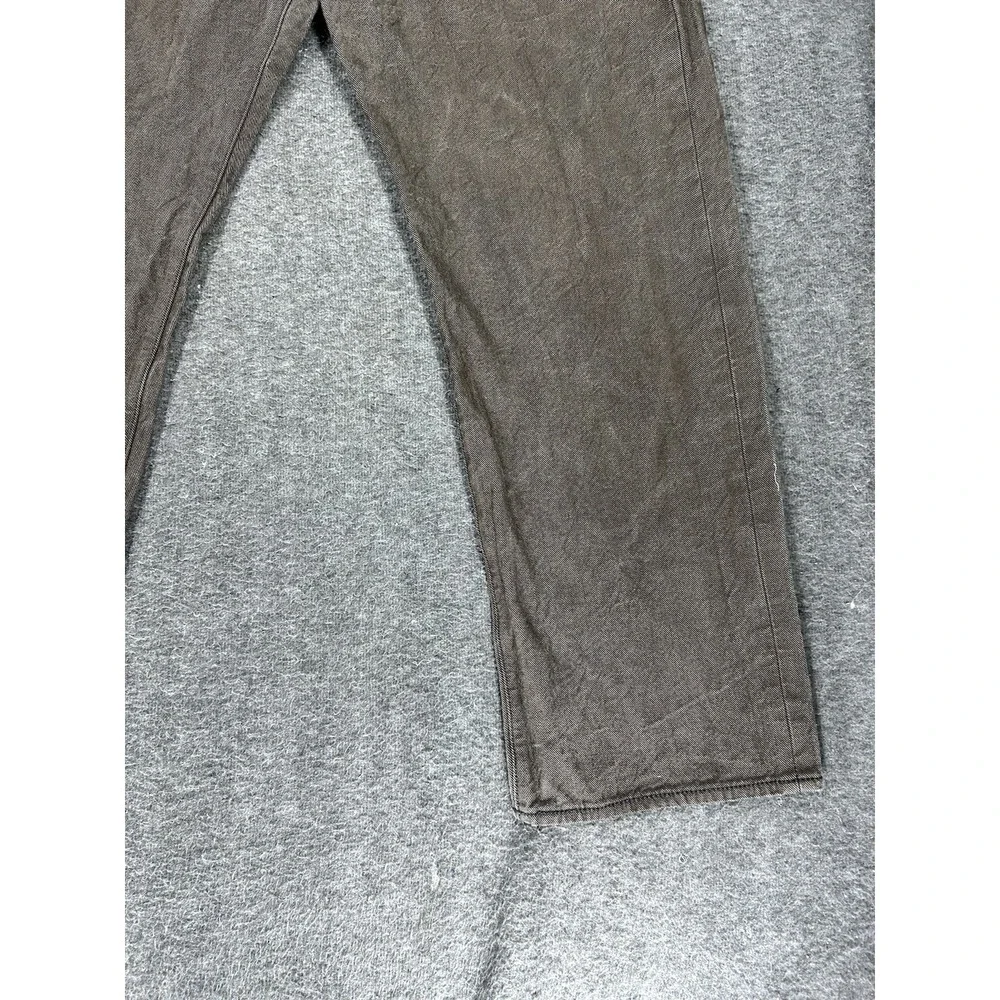 Levis‎ 501xx Jeans Mens 44x32 (fits 42x30) Dark Brown White Oak Cone Denim